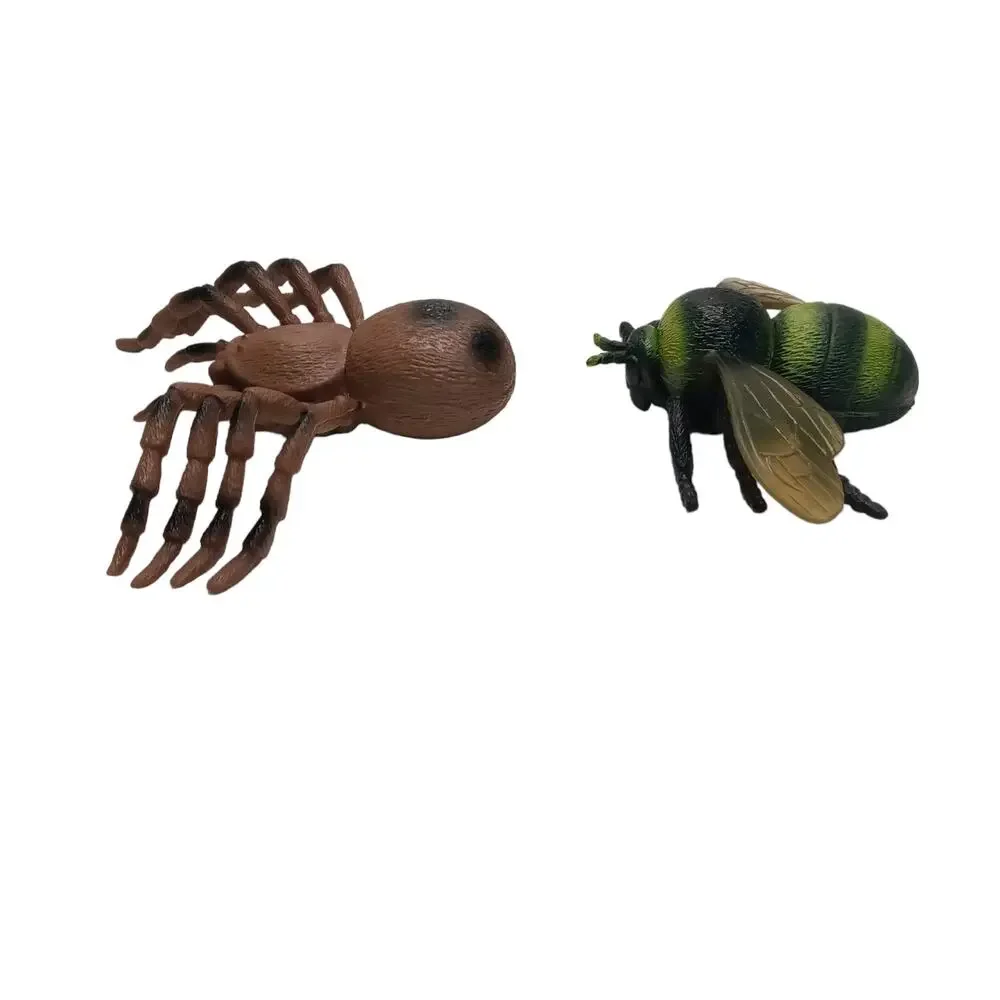Realistic Fake Insects Spider Fly Bee 🕷️🐝🪰 Creepy Crawling Prank Prop Set